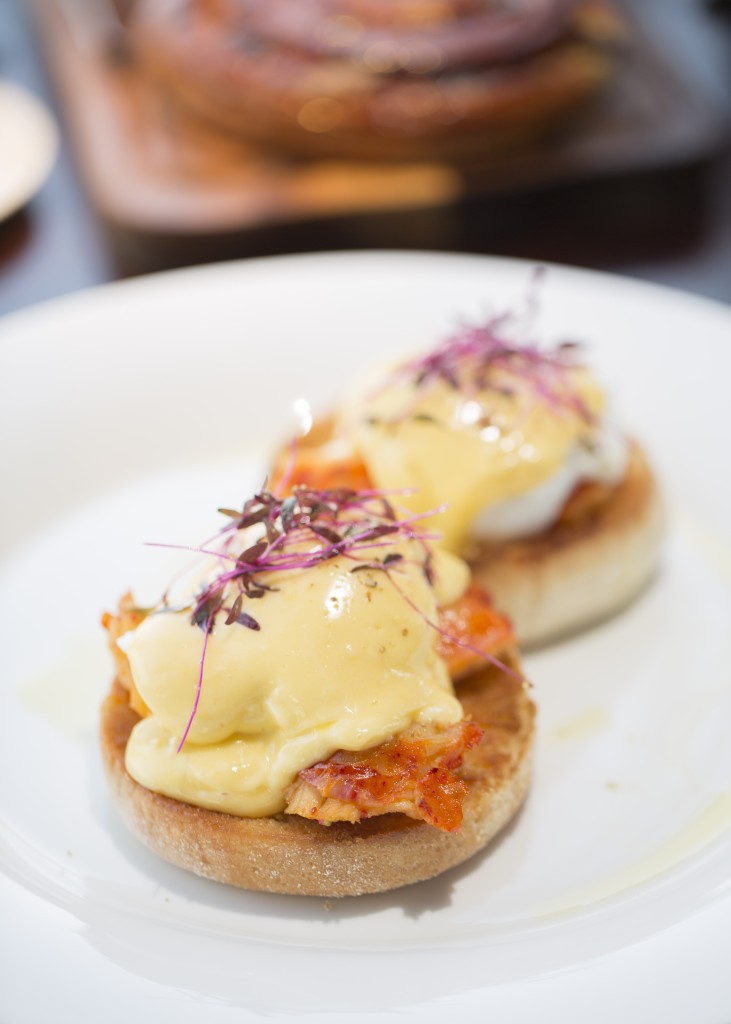 Mouth-watering Lobster Benedict at aqua shard