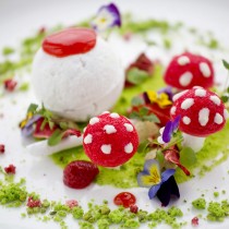 Dishes at Aqua Shard.Picture -  David Bebber