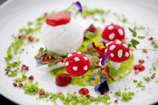 Dishes at Aqua Shard.Picture -  David Bebber