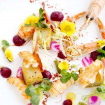 Dishes at Aqua Shard.
Picture -  David Bebber