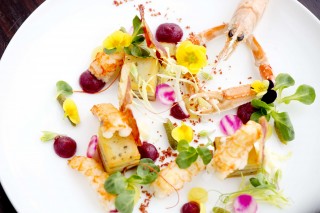 Dishes at Aqua Shard.
Picture -  David Bebber