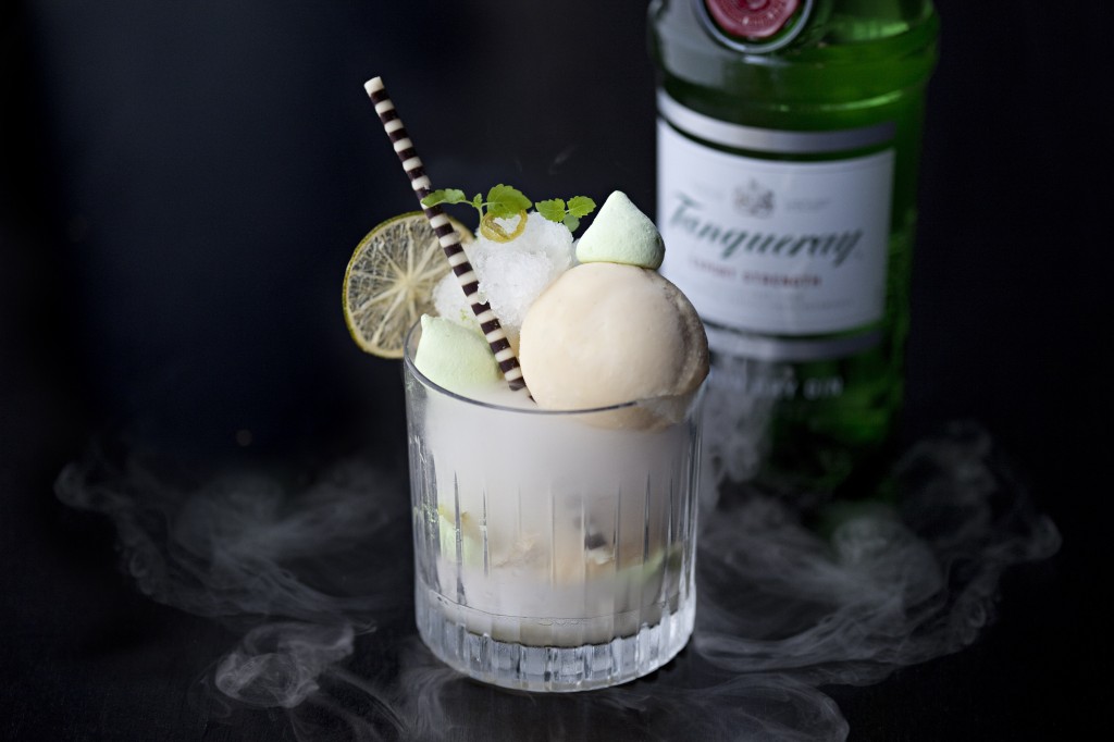 Tanqueray & Tonic dessert at aqua shard