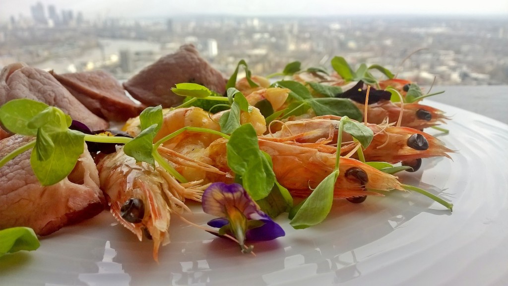 Mazzancolle red prawns